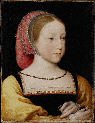 Porträt von Charlotte von Frankreich, ca. 1522 von Jean Clouet